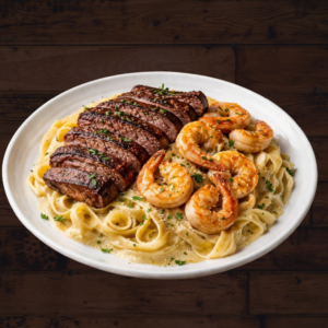 Hacienda Surf & Turf Alfredo